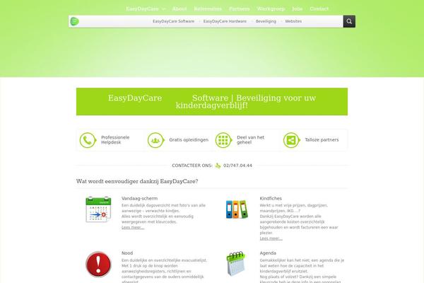 Sintia theme site design template sample