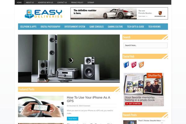 BresponZive theme site design template sample