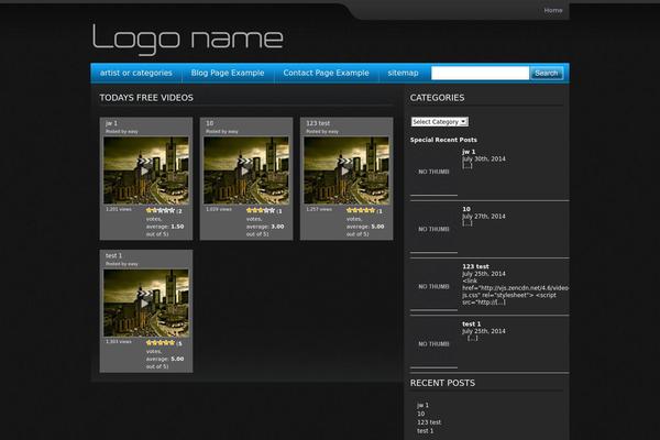 WpTube 4 theme websites examples