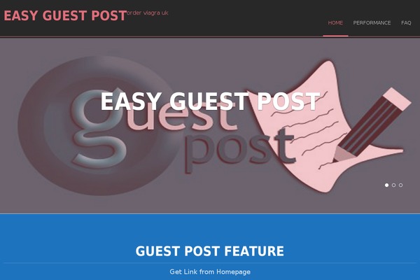 Onepage theme site design template sample