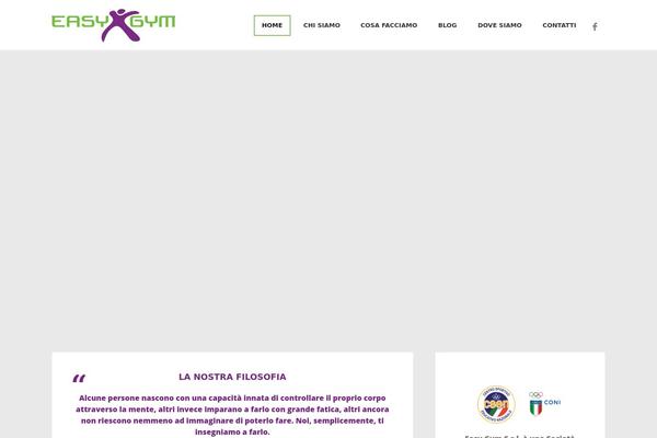 Fitness theme site design template sample