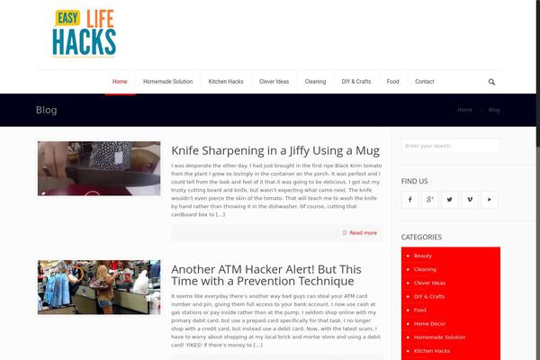 Site using Theia-post-slider plugin