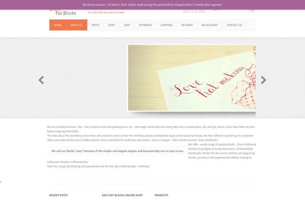 Moderna theme site design template sample