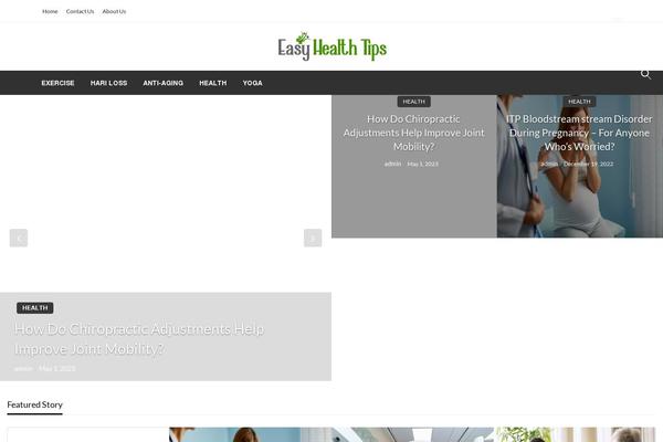 Newspaperss theme site design template sample
