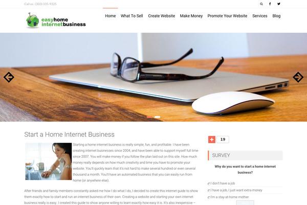 Wappos theme site design template sample