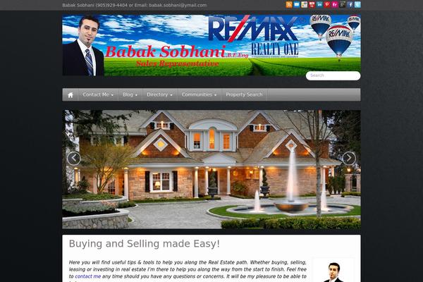iFeature theme site design template sample