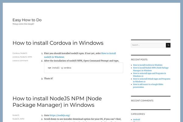 Site using Text Hover plugin