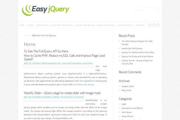 easyjquery.com site used Wallpapers.com