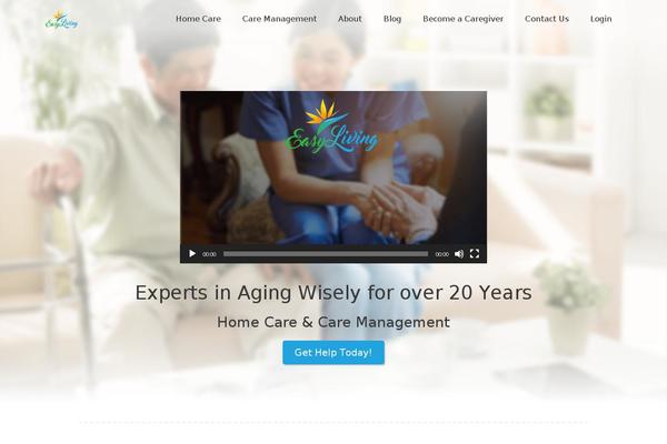 Generatepress_child theme site design template sample