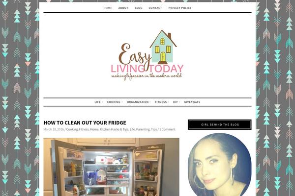 Lynette theme site design template sample