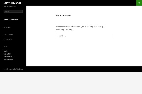 easymobigames.com site used Buildwpa