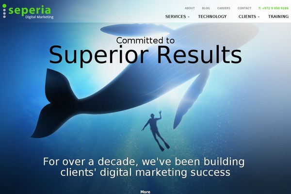 easynet.co.il site used Seperia