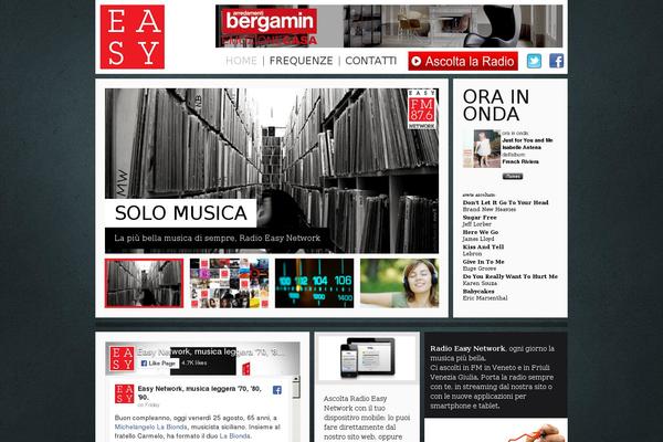 Big Easy theme site design template sample