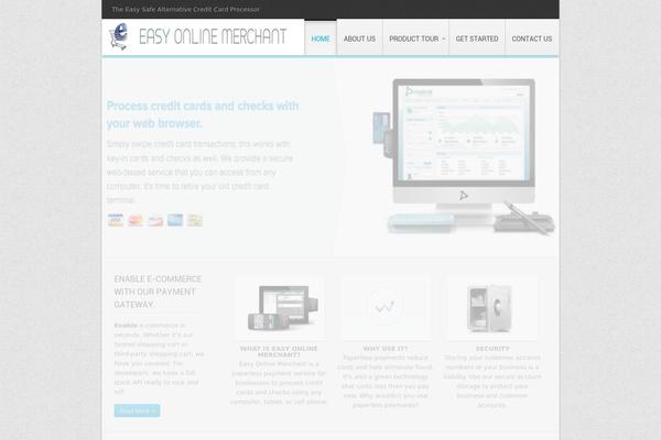 Clarion theme site design template sample