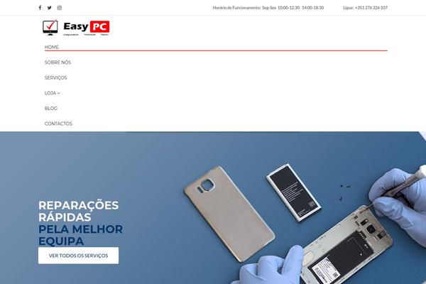 Phone-repair theme site design template sample