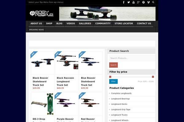 Multinews theme site design template sample