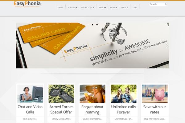Bridge theme site design template sample