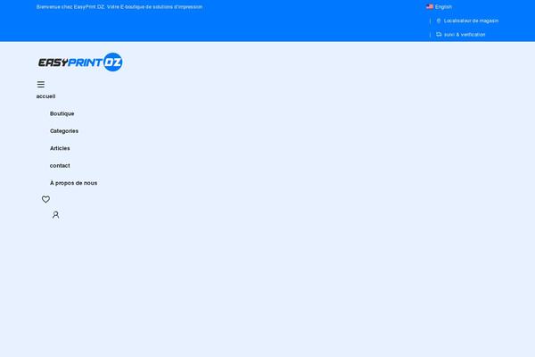 Electro theme site design template sample