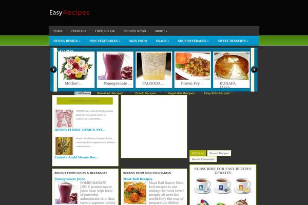 GrungeMag theme site design template sample