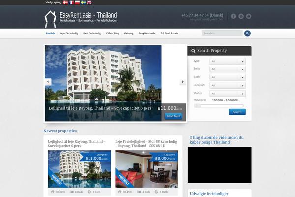 Locality theme site design template sample