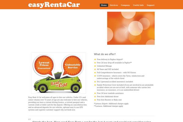 Promotion theme site design template sample