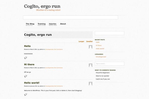 SuperSkeleton theme site design template sample