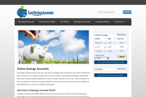 easysavingsaccounts.com site used Theme2