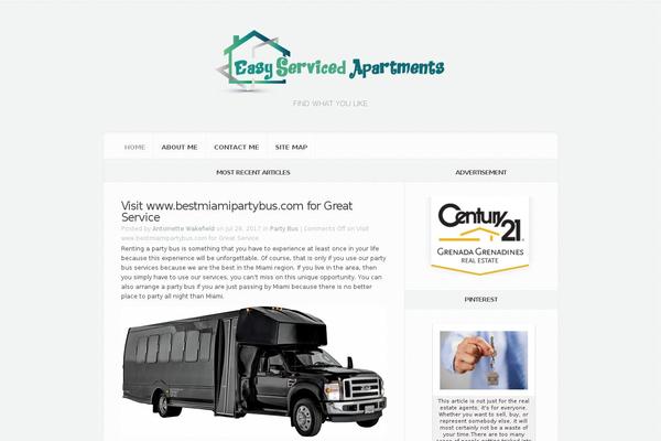 Aggregate theme site design template sample