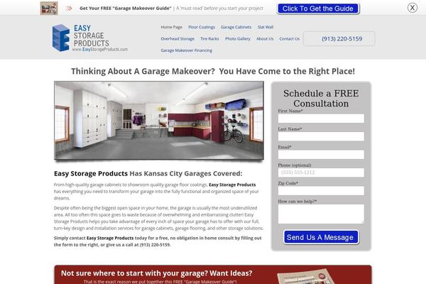 Ignition theme site design template sample