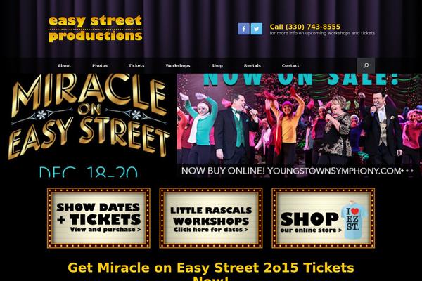 Vantage theme site design template sample