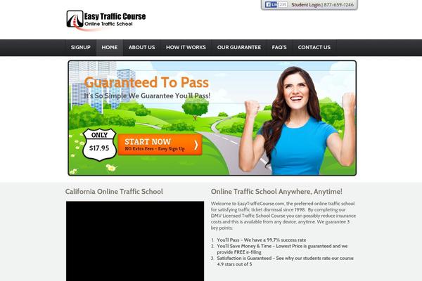 easytrafficcourse.com site used Gray
