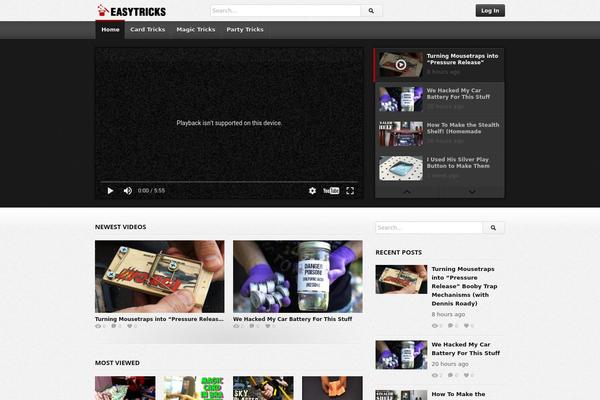 easytricks.com site used Mytube