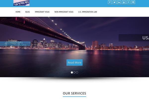 Enigma theme site design template sample