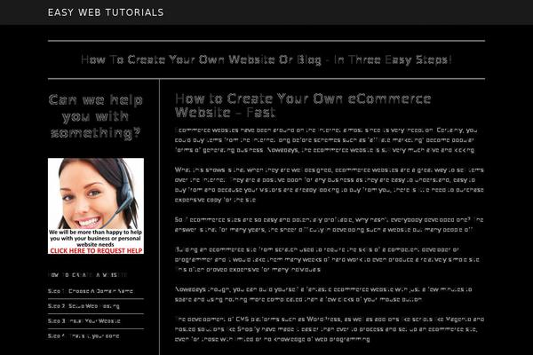 Site using MiniMax - Page Layout Builder plugin