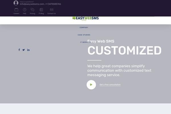 Nanosoft theme site design template sample