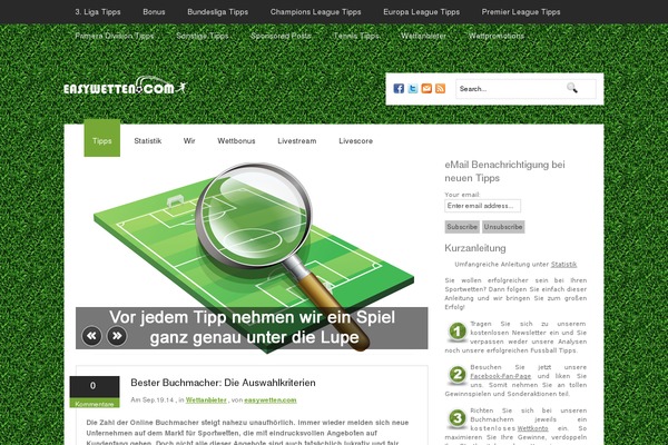 presswind theme websites examples