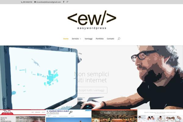 Aboutme-wp theme site design template sample