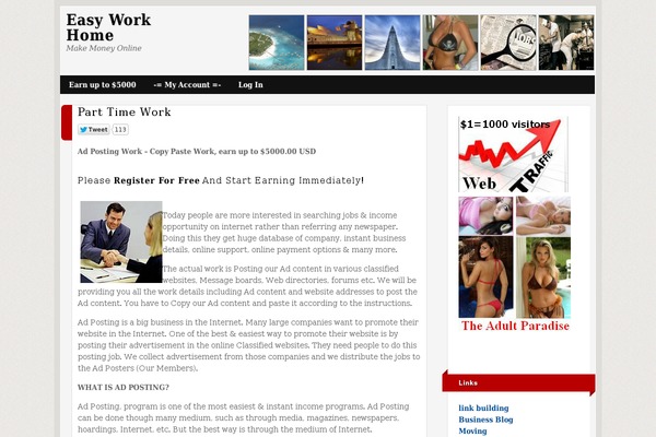 Modern Blogger Child Theme theme site design template sample