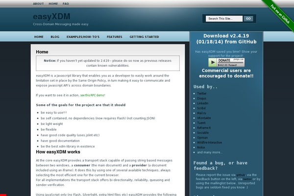 Site using OpenID plugin