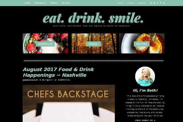 eat-drink-smile.com site used Eatdrinksmile2016