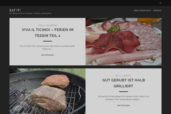Tracks theme site design template sample