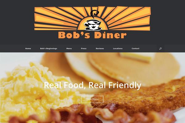 Vantage theme site design template sample