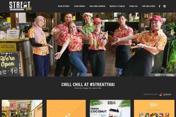 Site using WP Testimonials with rotator widget plugin