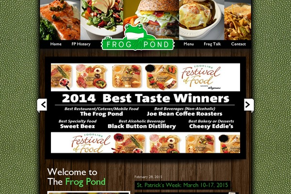 Starkers theme site design template sample
