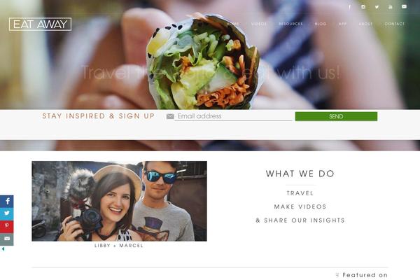 Ronneby theme site design template sample