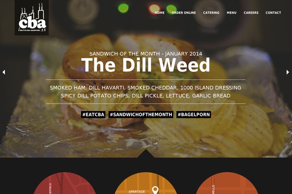 Cba theme site design template sample