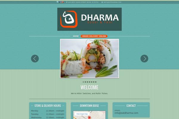 Primo theme site design template sample