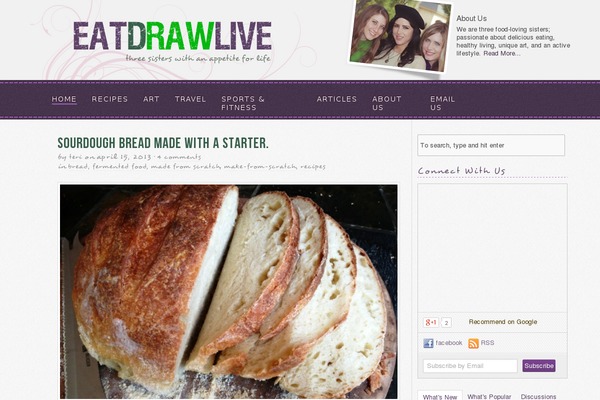 Thesis 1.8.5 theme site design template sample