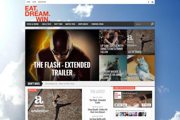 Hot Topix theme site design template sample