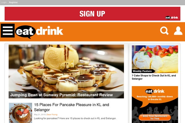 Site using Sticky Header by ThematoSoup plugin